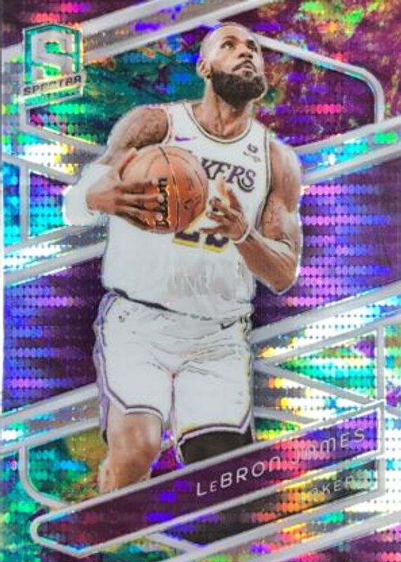 LeBron James 2023 Spectra #26 Celestial /125 RAW