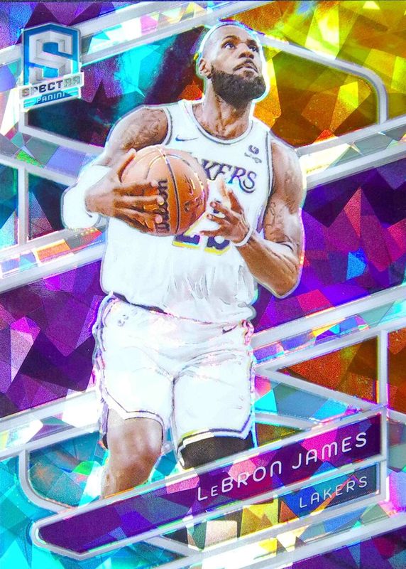 LeBron James 2023 Spectra #26 Astral /49 RAW