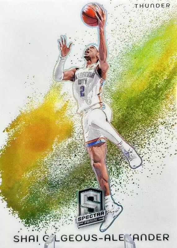 Shai Gilgeous-Alexander 2023 Spectra #5 Color Blast /(SSP) RAW