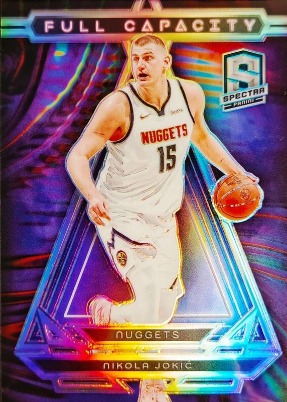 Nikola Jokic 2023 Spectra #15 Full Capacity /(SSP) RAW