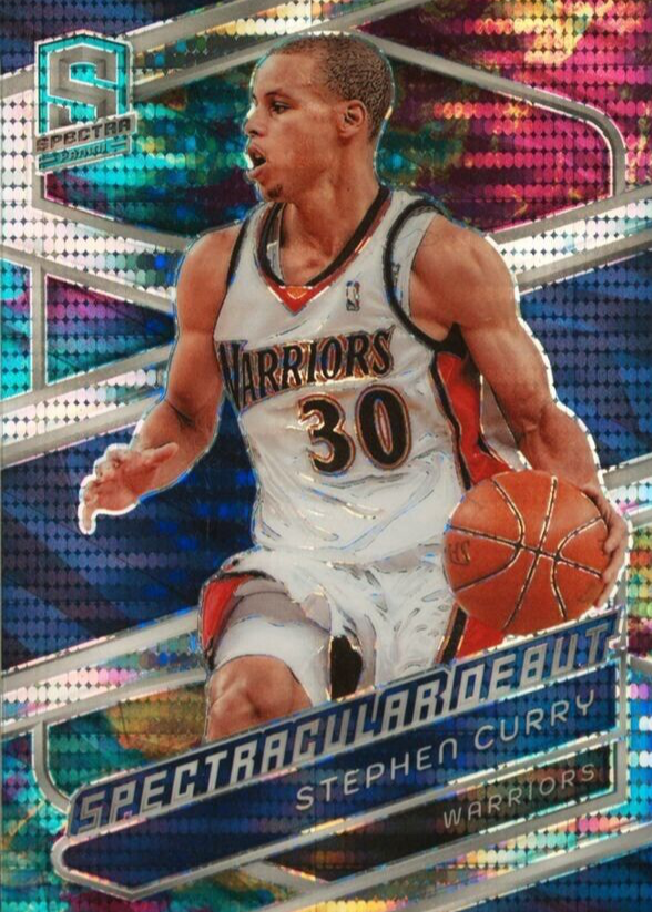Stephen Curry 2023 Spectra #189 Spectacular Debut