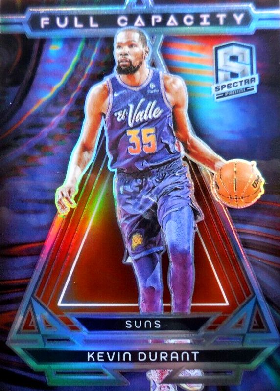 Kevin Durant 2023 Spectra #20 Full Capacity /(SSP) SGC 9.5