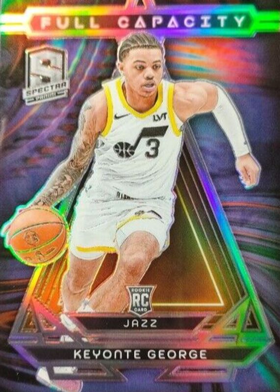 Keyonte George 2023 Spectra #14 Full Capacity /(SSP) Rookie PSA 9