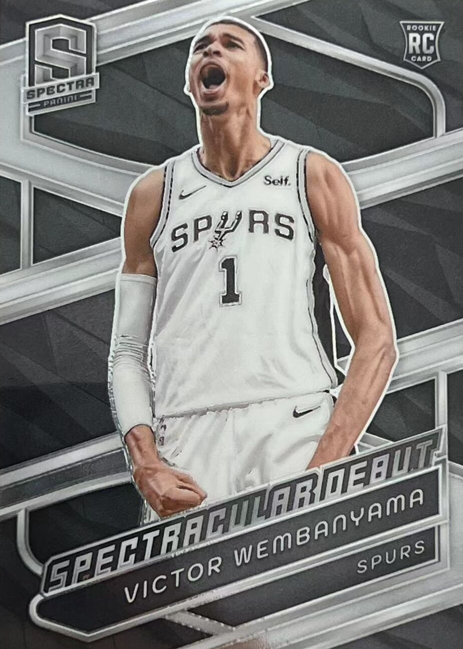 ワンオブワン　ウエンバンヤマ　ウェンバニャマ　RCカード Victor Wembanyama 2023-24 Panini NBA Debut Rookie Card 1 of