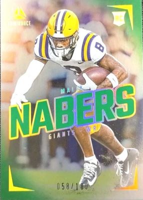 2024 Luminance #109 Vertical Rookies - Green /100