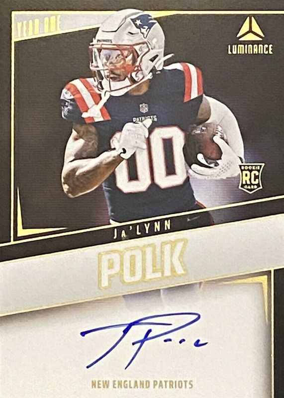 Ja'Lynn Polk 2024 Luminance #YOS-JPK Year One Signatures Rookie BGS 9.5