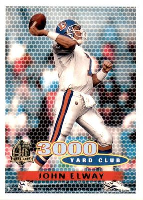 1996 Topps Chrome #133 3,000 Yard Club - Refractor