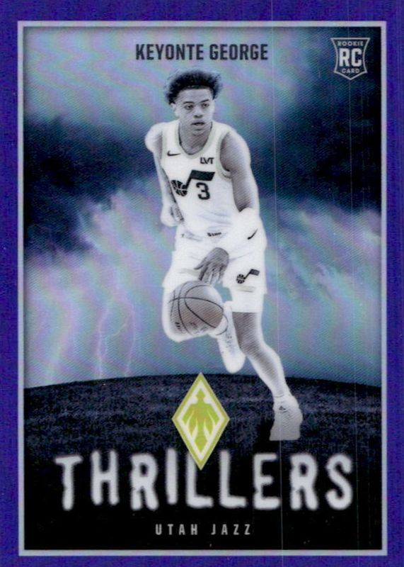 Keyonte George 2023 Phoenix #1 Thrillers - Purple /75 Rookie RAW