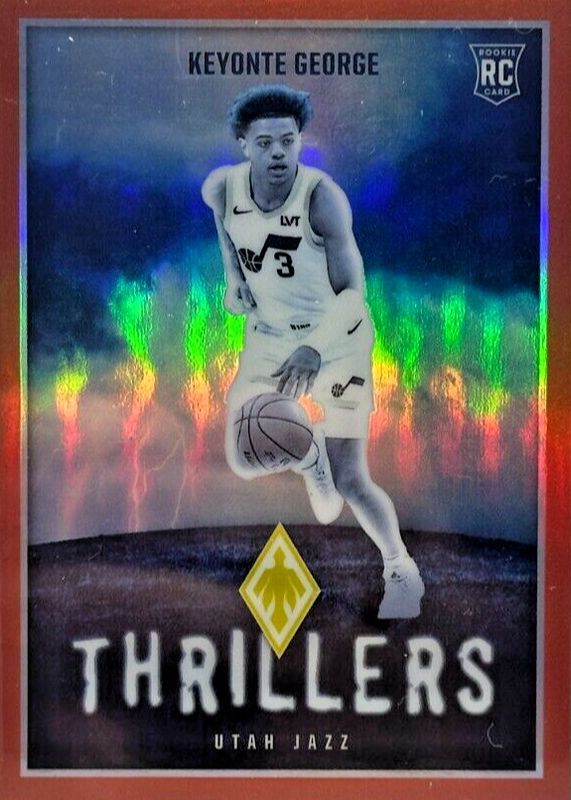 Keyonte George 2023 Phoenix #1 Thrillers - Orange /49 Rookie RAW