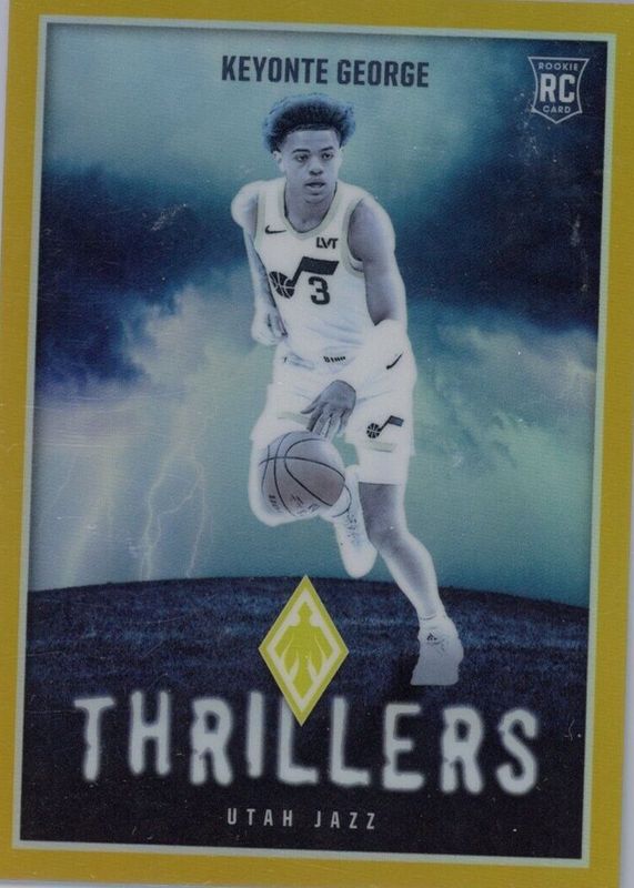 Keyonte George 2023 Phoenix #1 Thrillers - Gold /10 Rookie RAW