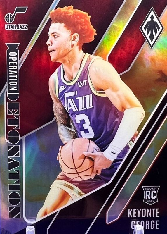 Keyonte George 2023 Phoenix #11 Operation Detonation - Red /125 Rookie RAW