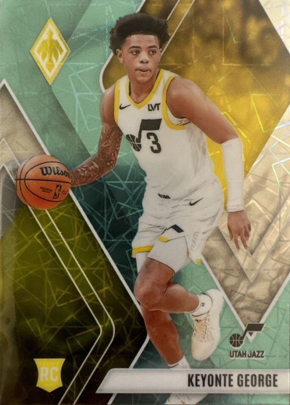 Keyonte George 2023 Phoenix #296 Teal Lazer Rookie RAW