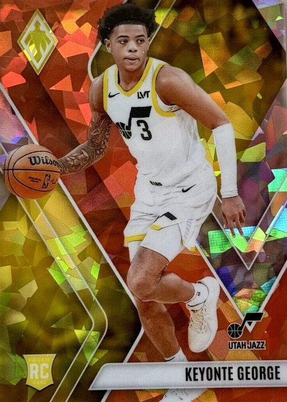 Keyonte George 2023 Phoenix #296 Orange Ice /249 Rookie RAW