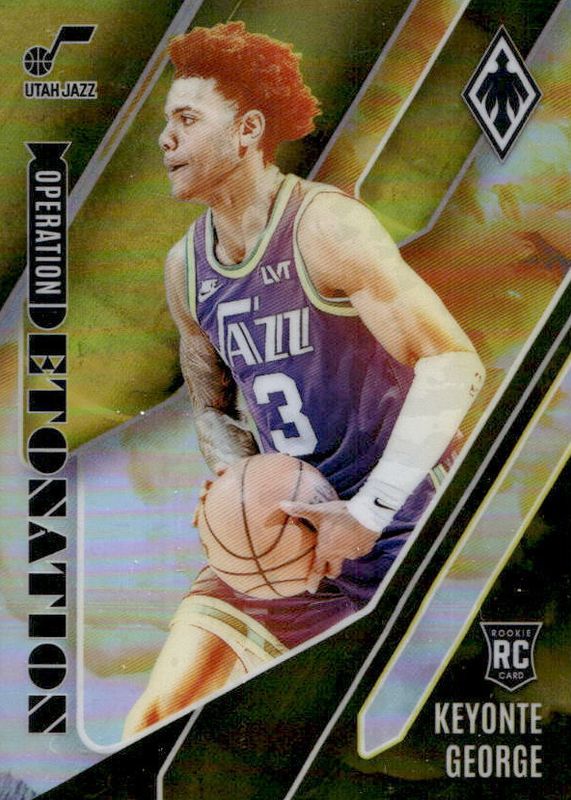 Keyonte George 2023 Phoenix #11 Operation Detonation - Yellow /35 Rookie RAW
