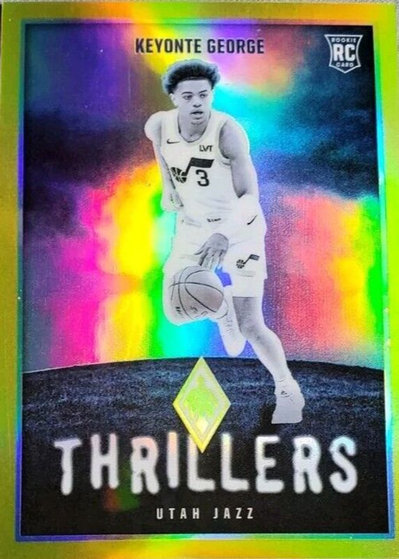 Keyonte George 2023 Phoenix #1 Thrillers - Yellow /35 Rookie RAW