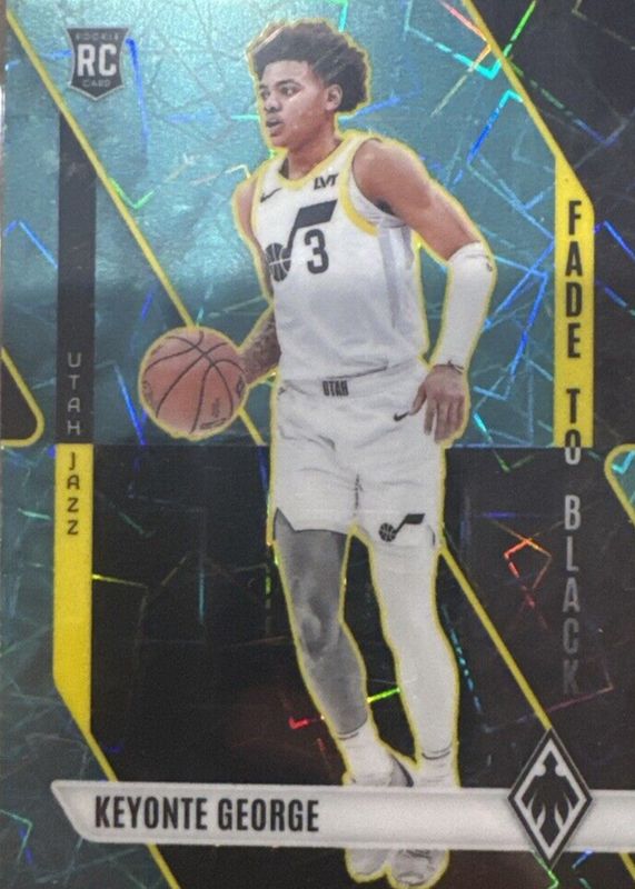 Keyonte George 2023 Phoenix #17 Fade to Black - Silver Rookie RAW
