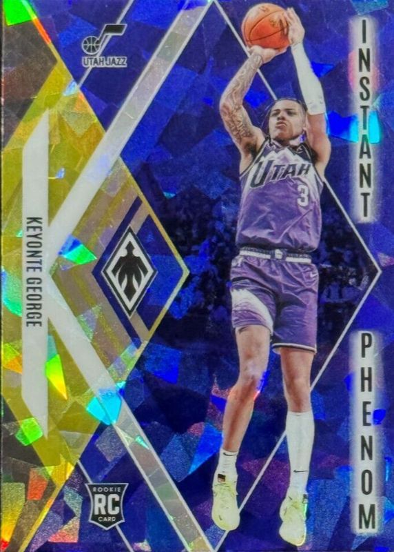 Keyonte George 2023 Phoenix #5 Instant Phenom - Blue Ice Rookie RAW