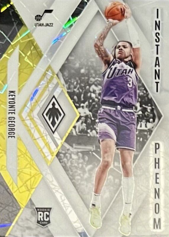Keyonte George 2023 Phoenix #5 Instant Phenom - White Lazer /150 Rookie RAW