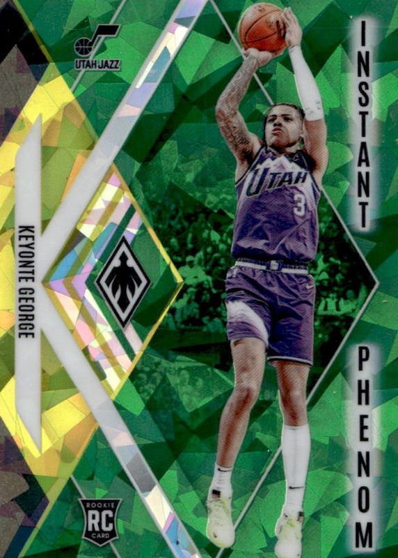 Keyonte George 2023 Phoenix #5 Instant Phenom - Green Ice /149 Rookie RAW