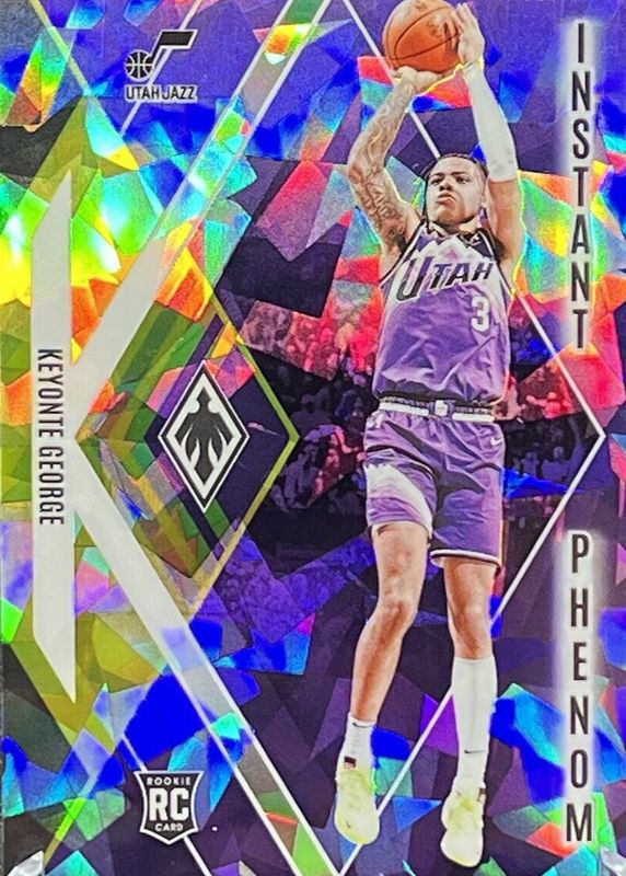 Keyonte George 2023 Phoenix #5 Instant Phenom - Purple Ice /25 Rookie RAW