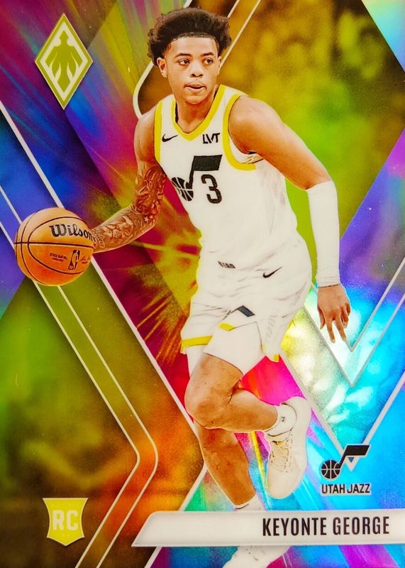 Keyonte George 2023 Phoenix #296 Color Burst Rookie RAW