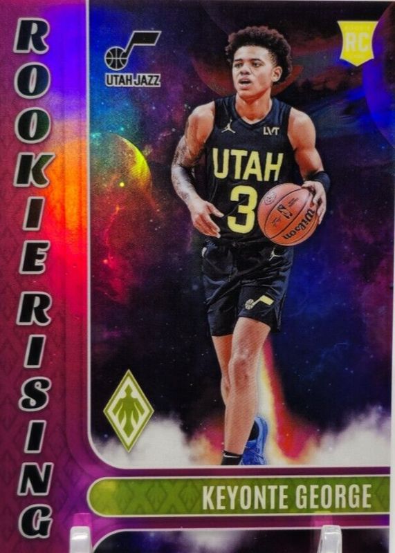 Keyonte George 2023 Phoenix #2 Rookie Rising - Pink /99 RAW