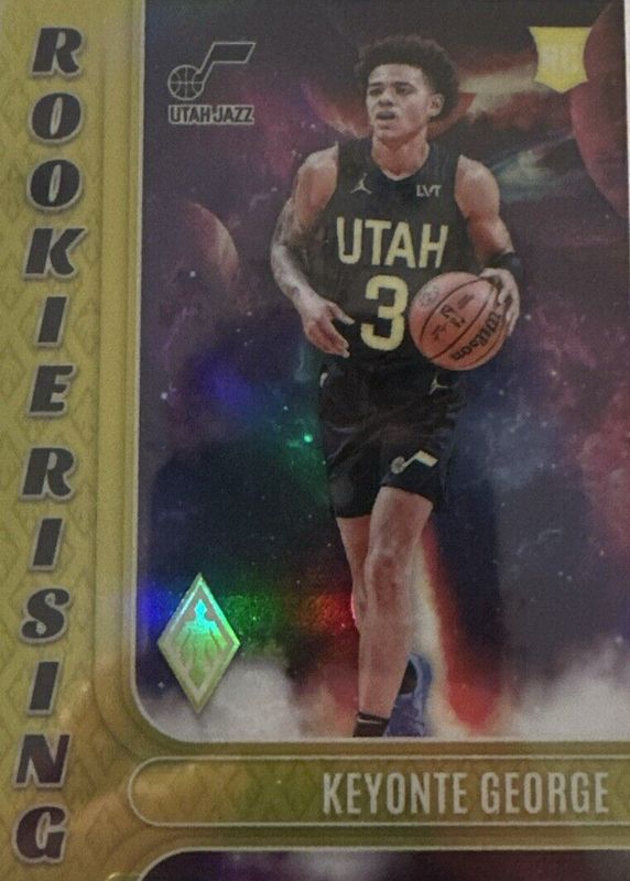 Keyonte George 2023 Phoenix #2 Rookie Rising - Yellow /35 RAW