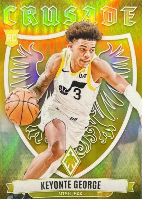 Keyonte George 2023 Phoenix #20 Crusade - Gold /10 Rookie RAW
