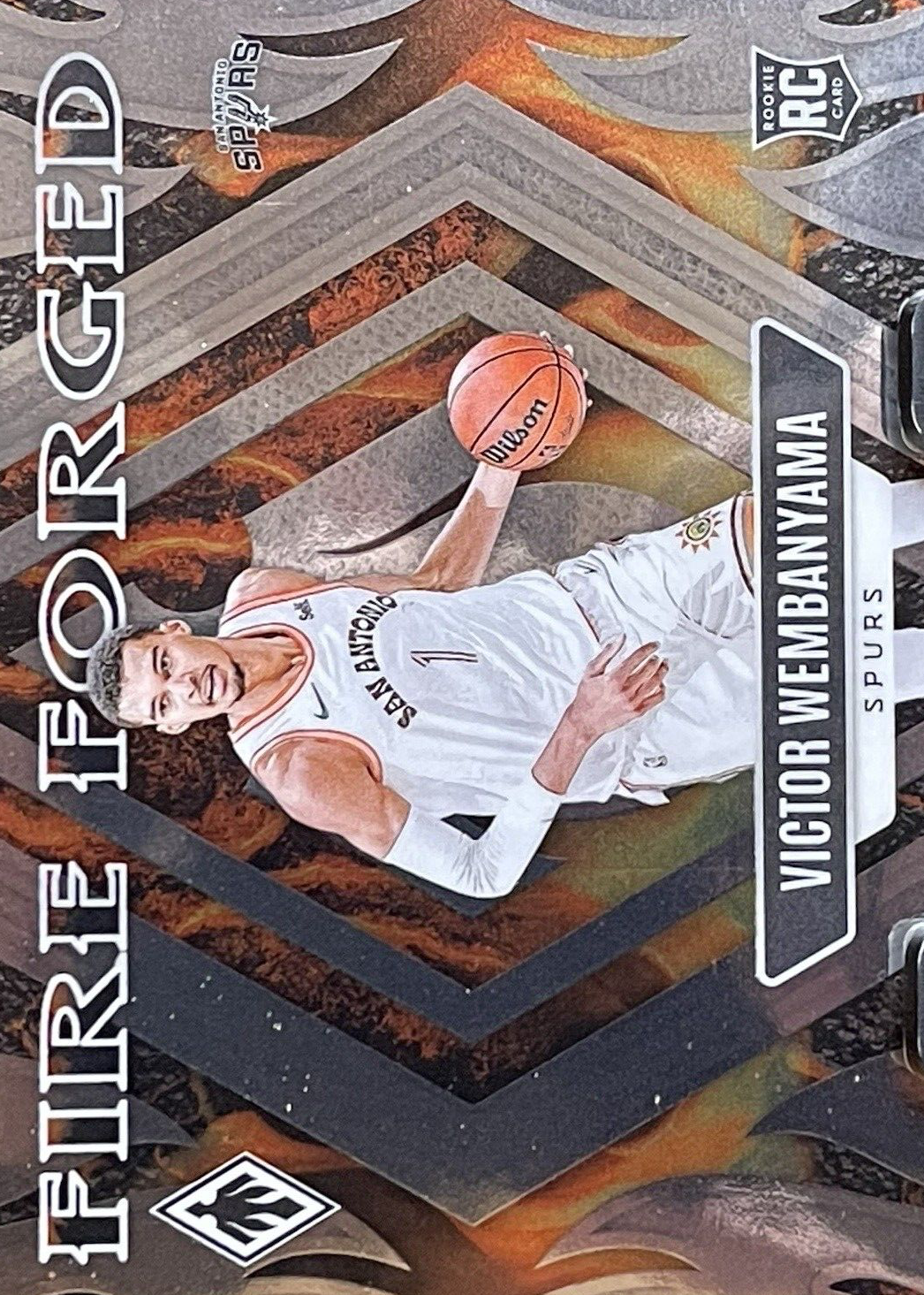 Victor Wembanyama 2023 Phoenix #18 Fire Forged Price Guide