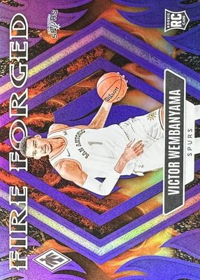 2023 Phoenix #18 Fire Forged - Purple /75
