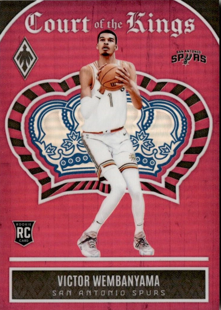 Victor Wembanyama 2023 Phoenix #23 Court of the Kings - Pink /99