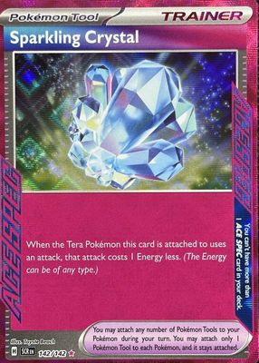 2024 Scarlet & Violet: Stellar Crown #142/142 Holo (ACE SPEC)