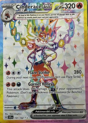 2024 Scarlet & Violet: Stellar Crown #157/142 Ultra Rare (Full Art)