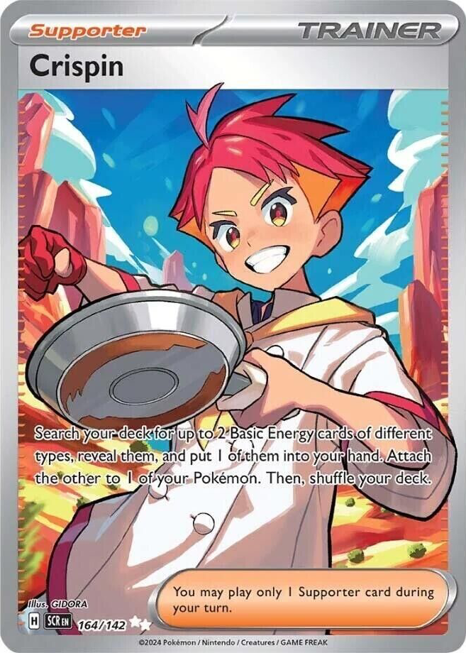 Crispin 2024 Scarlet & Violet: Stellar Crown #164/142 Ultra Rare (Full Art)