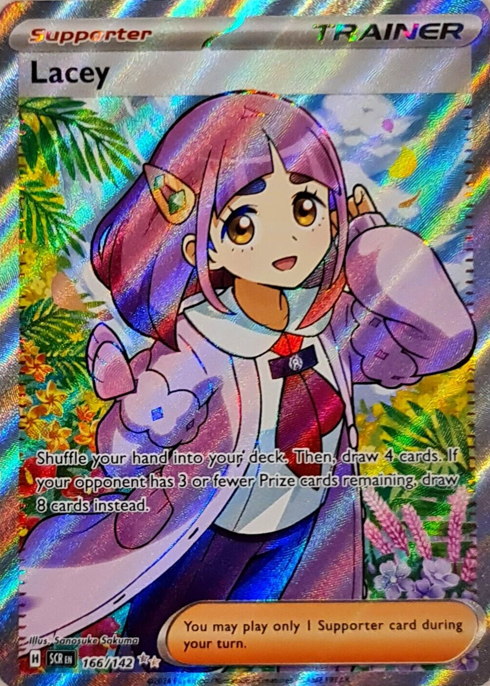 lacey full art pokemon card Personalized PKM Anniversary Card, Custom Photo Anime Wedding Card, An