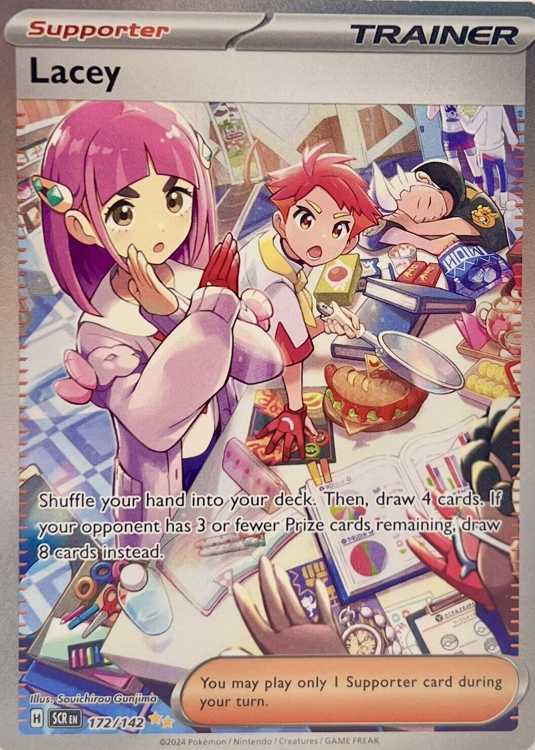 Lacey 2024 Scarlet & Violet: Stellar Crown #172/142 Special