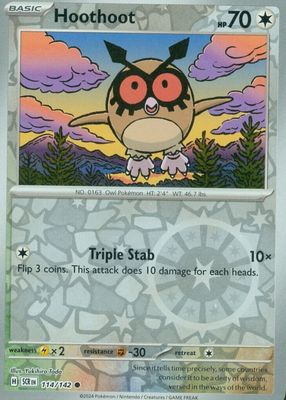 2024 Scarlet & Violet: Stellar Crown #114/142 Reverse Holo