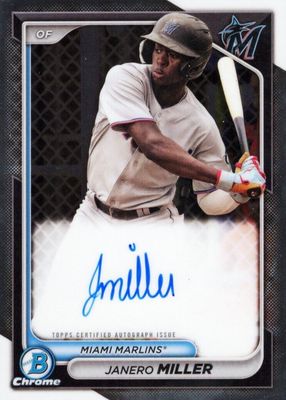 2024 Bowman Chrome #CPA-JM Prospect Auto