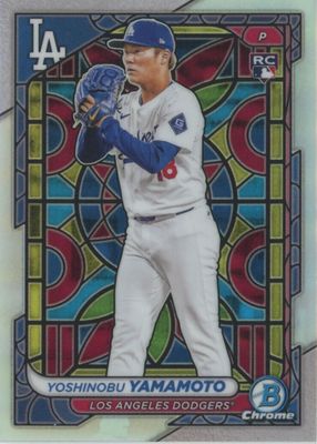 2024 Bowman Chrome #73 Etched in Glass Variation