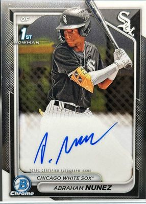 2024 Bowman Chrome #CPA-ANZ Prospect Auto (1st)