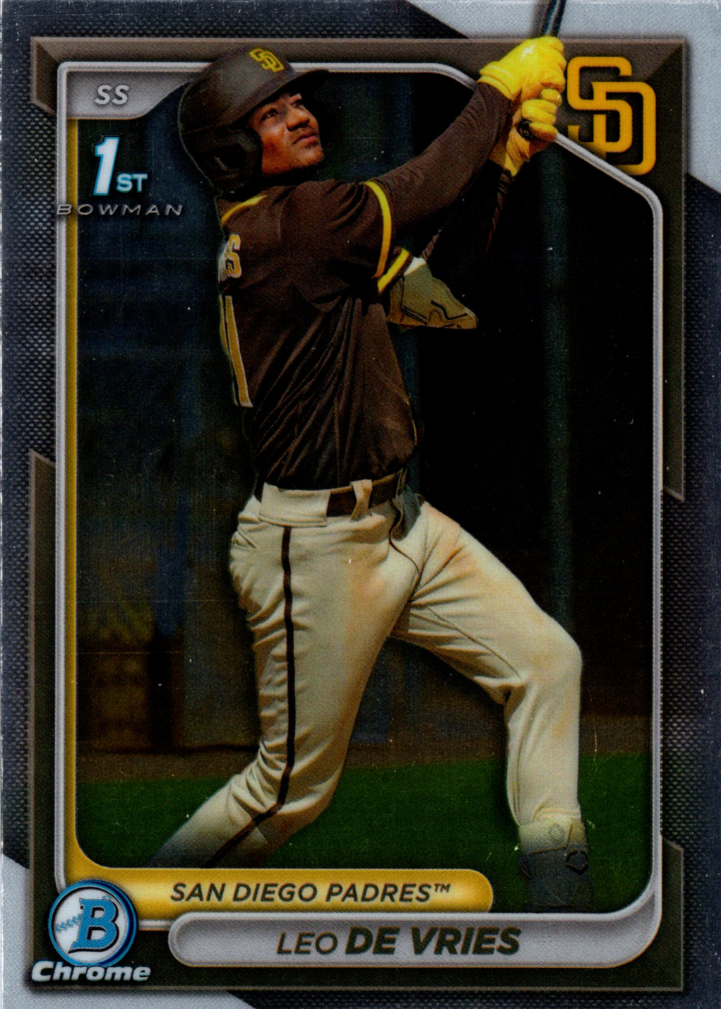 Leo De Vries 2024 Bowman Chrome #BCP-179 Prospects (1st) Price