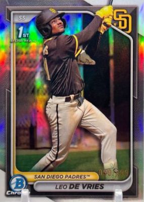 2024 Bowman Chrome #BCP-179 Prospects - Refractor /499 (1st)