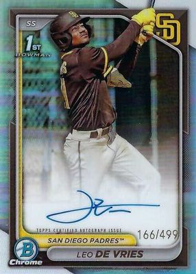 2024 Bowman Chrome #CPA-LD Prospect Auto - Refractor /499 (1st)