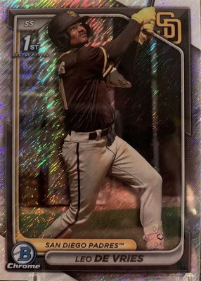 2024 Bowman Chrome #BCP-179 Prospects - Shimmer Refractor (1st)