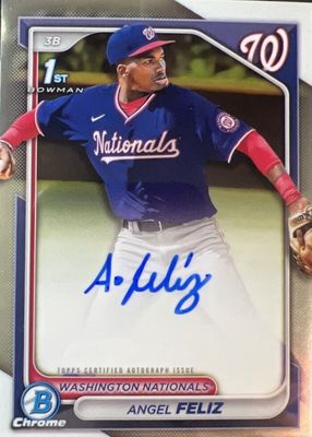 2024 Bowman Chrome #CPA-AF Prospect Auto (1st)