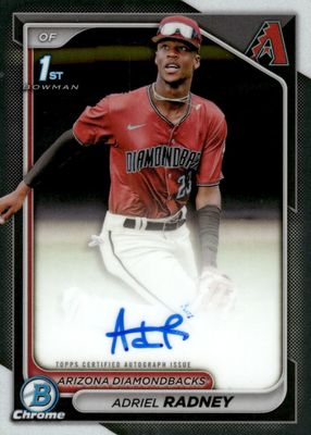 2024 Bowman Chrome #CPA-AR Prospect Auto (1st)