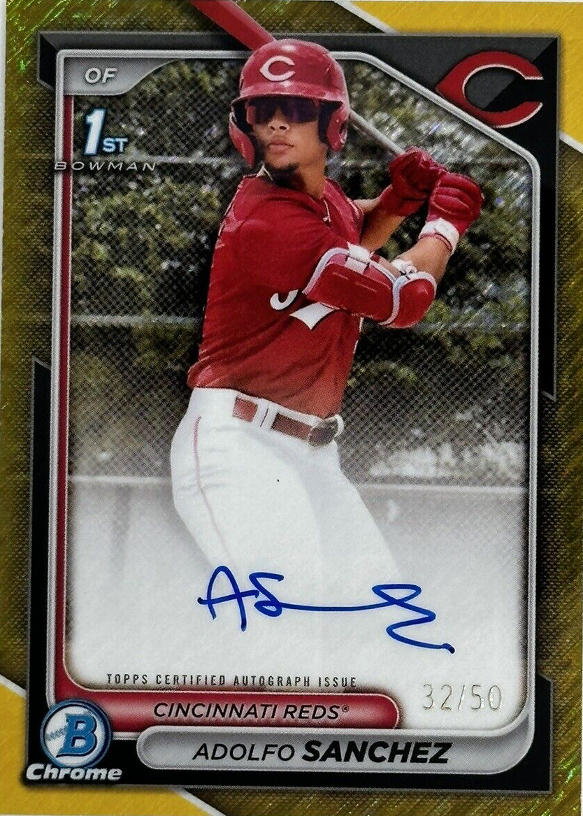 TOPPS MLBカード BOWMAN CHROME PROSPECT AUTOGRAPHS GOLD REFRACTORS FRANCISCO MEJIA 41/50 #CPA-FM 送料無料 中古 IT1 2025 Bowman - Chrome Prospect Autographs Rafael Flores #CPA