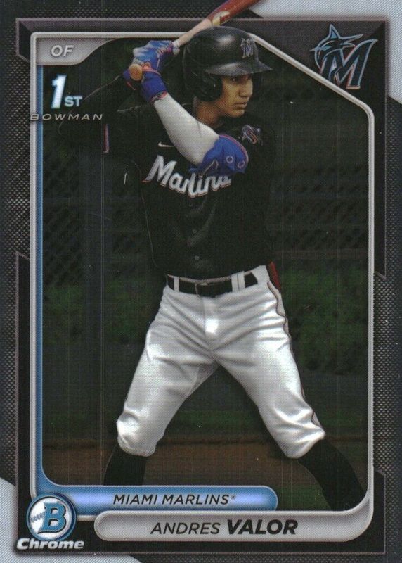 Andres Valor 2024 Bowman Chrome #BCP-196 Prospects (1st) SGC 10