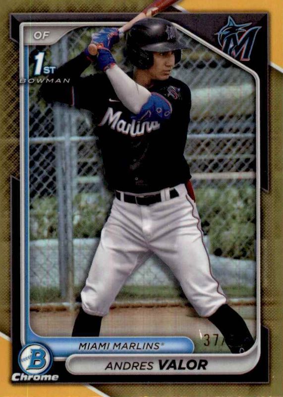 2024 Bowman Chrome #BCP-196 Prospects - Gold Refractor /50 (1st)