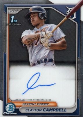 2024 Bowman Chrome #CPA-CCA Prospect Auto (1st)